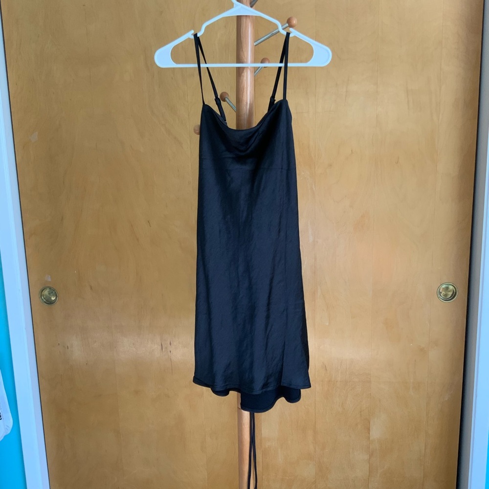 Little black dress.